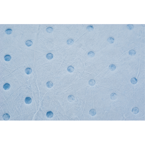 Rouleaux absorbants li&eacute;s bleus de premi&egrave;re qualit&eacute;, L&eacute;ger, 150' lo x 15" la, Absorption 20 gal. Pathway Supply LP