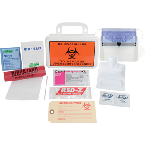 Deluxe Clean-Up Spill Kit, Biohazard, Case Pathway Supply LP