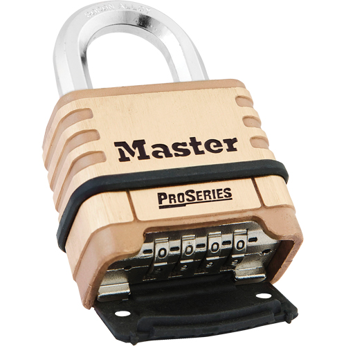 Cadenas &agrave; combinaison ProSeries, Argent, Rev&ecirc;tement en laiton, Largeur de 2-1/4" Pathway Supply LP