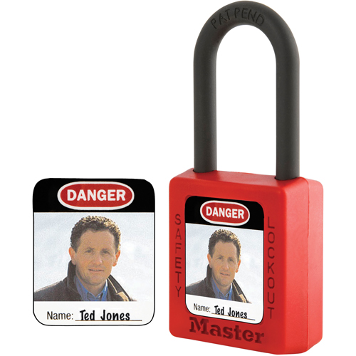 Zenex Thermoplastic Photo Padlock Identification Labels Pathway Supply LP