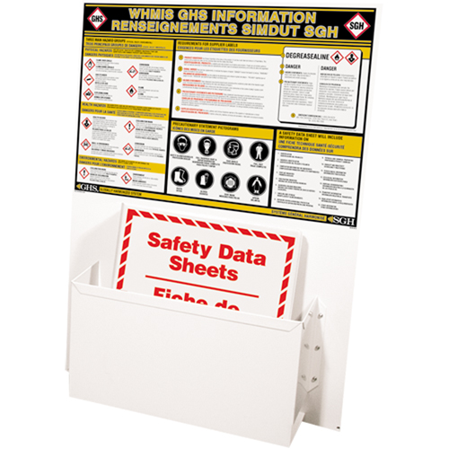 Postes d'information SGH, Anglais & français, Compris reliures Pathway Supply LP