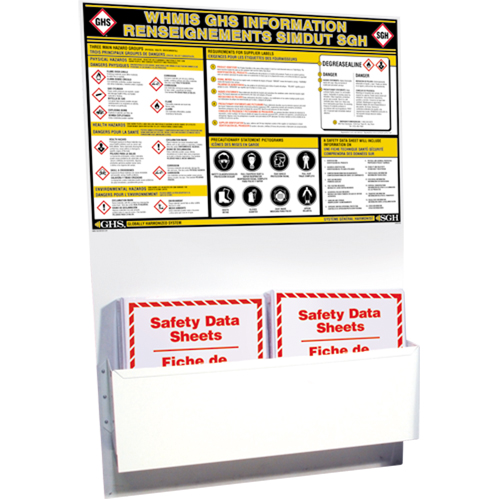 Postes d'information SGH, Anglais & français, Compris reliures Pathway Supply LP