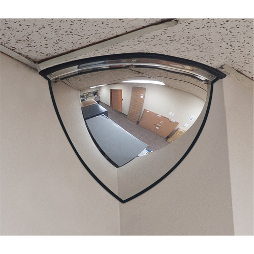 90° Dome Mirror, Quarter Dome, Open Top, 20" Diameter Pathway Supply LP