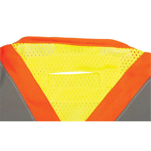 CSA Compliant High Visibility Surveyor Vest, High Visibility Lime-Yellow, X-Large, Polyester Pathway Supply LP