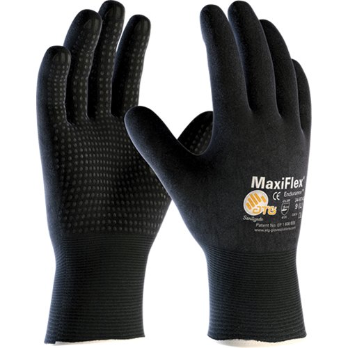 ATG MaxiFlex&reg; EnduranceTM 34-8745 Gloves, 7/Small, Foam Nitrile Coating, 15 Gauge, Nylon Shell Pathway Supply LP
