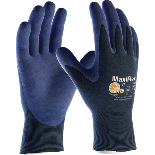 Gants ATG MaxiFlex Elite 34-274, 6/T-petit, R&ecirc;vetement Mousse de nitrile, Calibre 18, Enveloppe en Nylon Pathway Supply LP