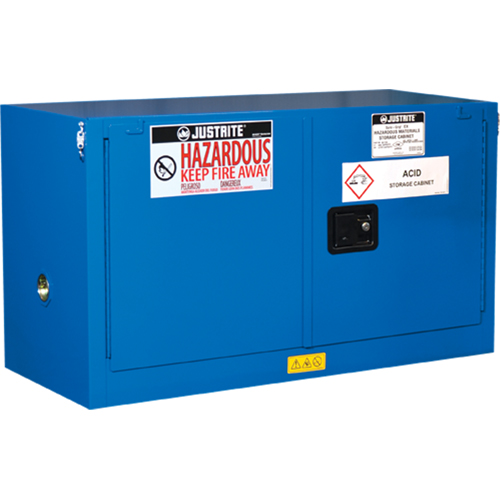 Armoires empilable pour rangement de mati&egrave;res dangereuses Sure-Grip Ex, 17 gal., 43" x 24" x 18" Pathway Supply LP