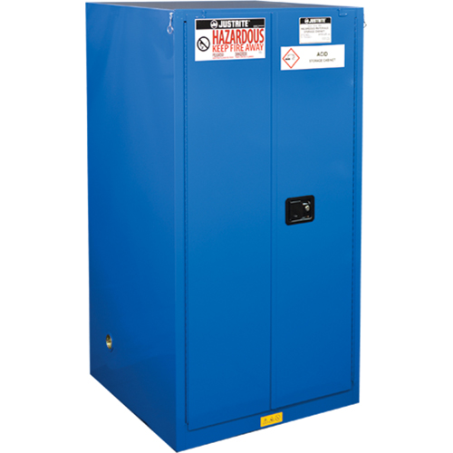 Armoires doubl&eacute;es pour rangement de mati&egrave;res dangereuses Chem-Cor, 60 gal., 34" x 65" x 34" Pathway Supply LP