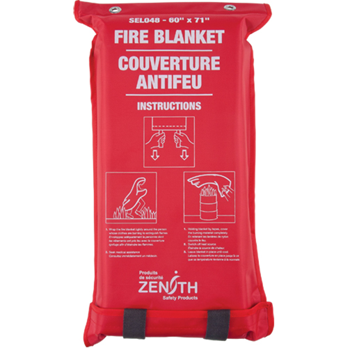 Couverture anti-feu, Fibre de verre, 60"la x 71"lo Pathway Supply LP