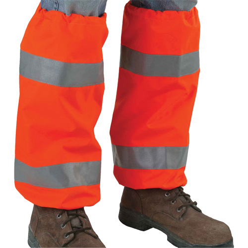 GloWear 8008 Class E High Visibility Leg Gaiters Pathway Supply LP