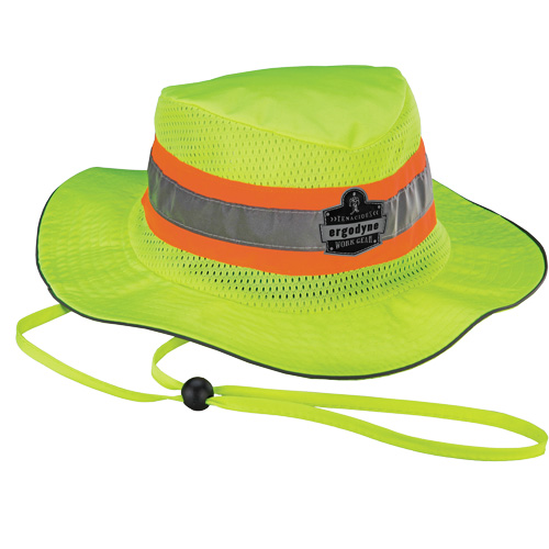 Chapeau de p&ecirc;cheur &agrave; refroidissement par &eacute;vaporation Chill-Its 8935CT, Lime haute visibilit&eacute; Pathway Supply LP