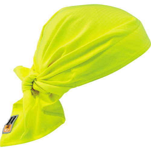 Foulard de refroidissement ingifug&eacute; en triangle Chill-Its 6710FR, Jaune lime haute visibilit&eacute; Pathway Supply LP