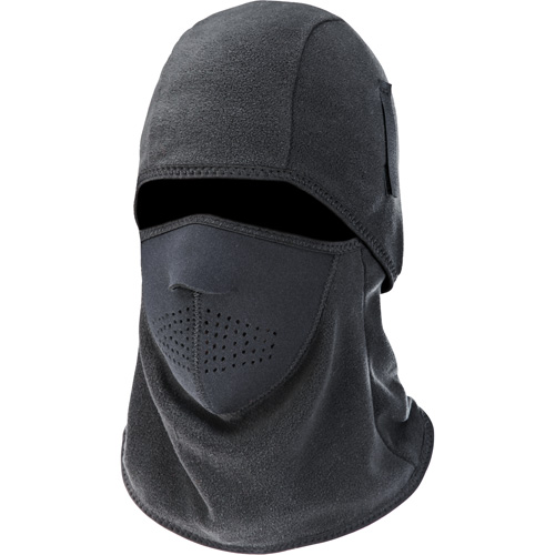 N-Ferno&reg; 6826 Two-Piece Balaclava, Fleece/Neoprene/Polyester, Black Pathway Supply LP