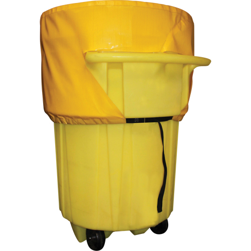 Couvercle en poly pour les surconteneurs avec roues de 50 gallons Pathway Supply LP