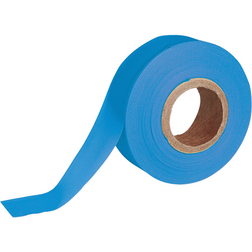 Flagging Tape, 1.188" W x 150' L, Fluorescent Blue Pathway Supply LP
