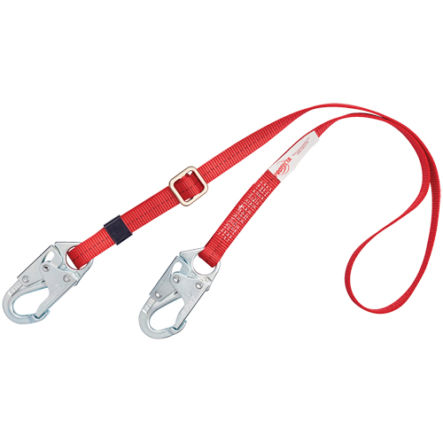 Longe de positionnement ajustable PRO, 1 branches, 6', Classe CSA B, Polyester Pathway Supply LP