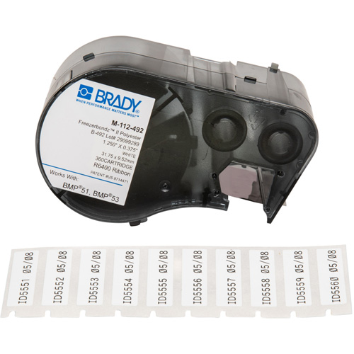 Low Temperature Label Maker Cartridge, Black Pathway Supply LP