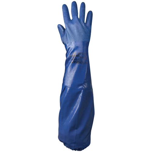 NSK26 Gloves, Size Medium/9, 26" L, Nitrile, Cotton Jersey Inner Lining, 48-mil Pathway Supply LP