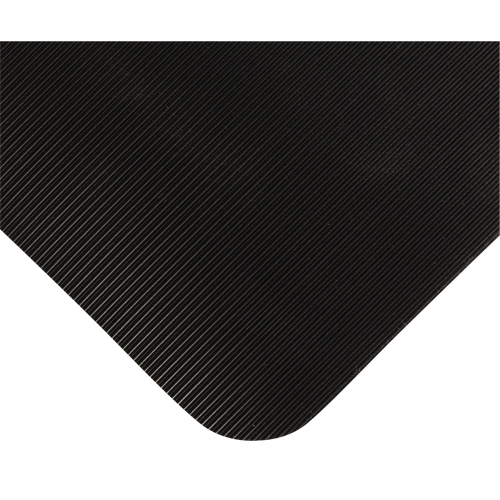 Double Duty Switchboard Mats No.720, Corrugated, 3' x 10' x 5/8", Black, PVC Pathway Supply LP