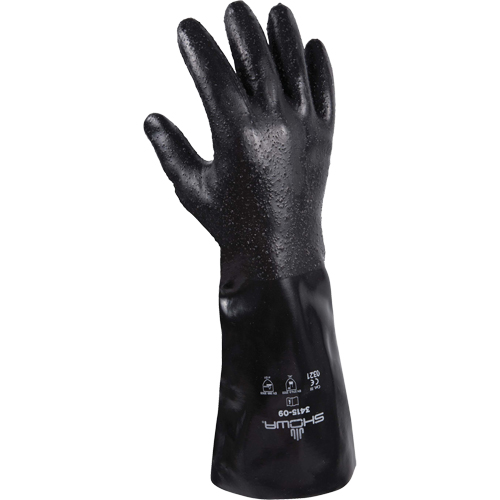 3415 Gloves, Size Small/8, 14" L, Neoprene, Cotton/Interlock Inner Lining, 66-mil Pathway Supply LP