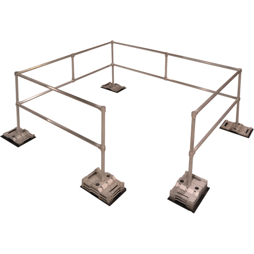 RoofGuard Classic System - Packaged Kits, Aluminum, 72" W x 216" L x 42" H Pathway Supply LP