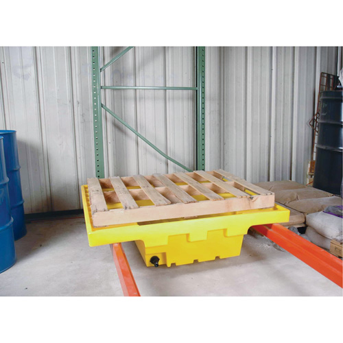 Ultra-Rack Sump&reg;, 51.5" L x 51.5" W x 12" H, 66 US gal. Capacity Pathway Supply LP