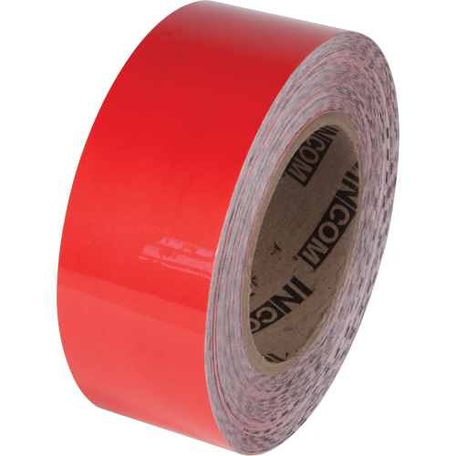 Tuff Mark&reg; Floor Marking Tape, 3" x 100', Polyester, Red Pathway Supply LP