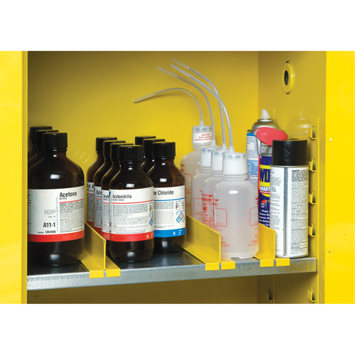 Shelf Dividers for Safety Cabinet Shelves Pathway Supply LP