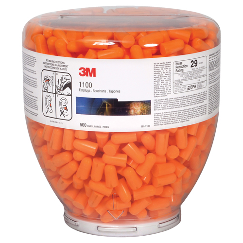 E-A-R 1100 Series Earplugs Dispenser Bottle Refill, Bulk - Canister Pathway Supply LP