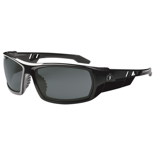 Lunettes de s&eacute;curit&eacute; Skullerz Odin, Lentille Fum&eacute;e, Anti-&eacute;gratignures/Polaris&eacute;, ANSI Z87+/R&eacute;pond ou surpasse la norme CSA Z94.3 Pathway Supply LP