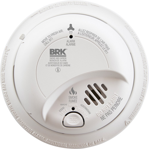 Ionization Smoke & Carbon Monoxide Combination Alarm, Battery Operated/Hardwired Pathway Supply LP