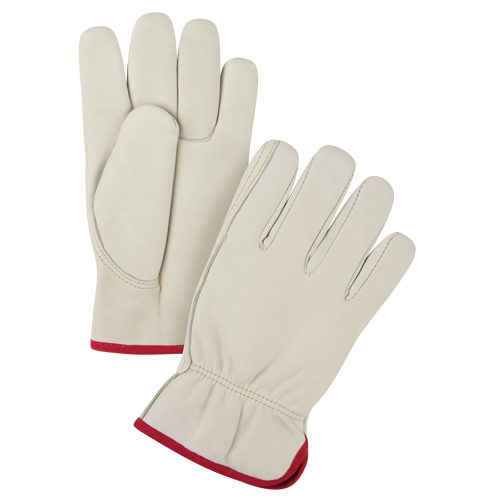 Gants de conducteur de premi&egrave;re qualit&eacute;, Petit, Paume en Cuir fleur de vache Pathway Supply LP
