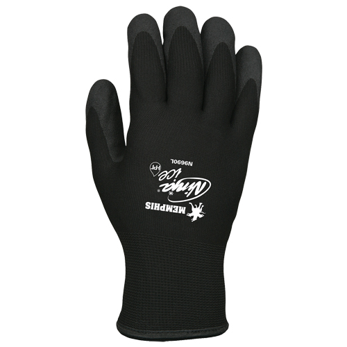 Gants N9690 Memphis Ninja Ice, 9/Grand, R&ecirc;vetement PVC, Calibre 15, Enveloppe en Acrylique/Tissu &eacute;ponge Pathway Supply LP