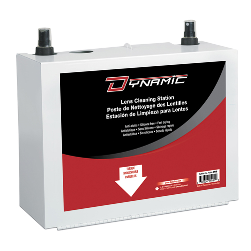 Dynamic Lens Cleaning Station, Metal, 8" L x 5" D x 6" H Pathway Supply LP