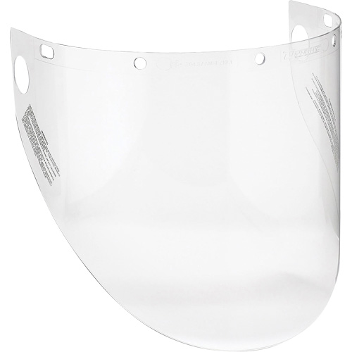 Dynamic Molded Faceshield Visor, PETG, Clear Tint Pathway Supply LP