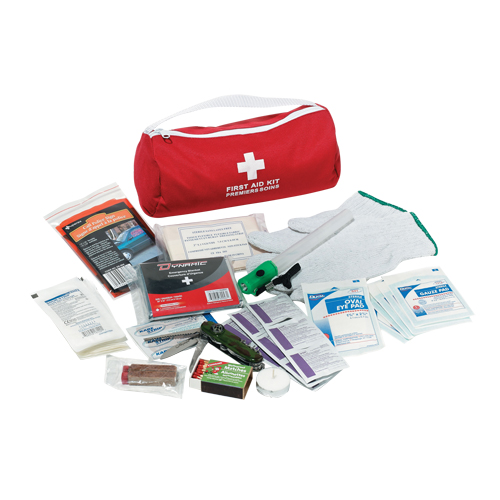Trousse de premiers soins pour auto Dynamic, Dispositif m&eacute;dical Classe 1, Sac en nylon Pathway Supply LP