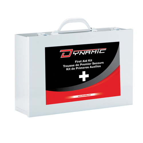 Trousse de premiers soins Ontario Dynamic, Dispositif m&eacute;dical Classe 1, Boîte en m&eacute;tal Pathway Supply LP