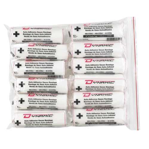 Bande de gaze Dynamic, Rouleau, 15' lo x 4" la, Dispositif m&eacute;dical Classe 1 Pathway Supply LP
