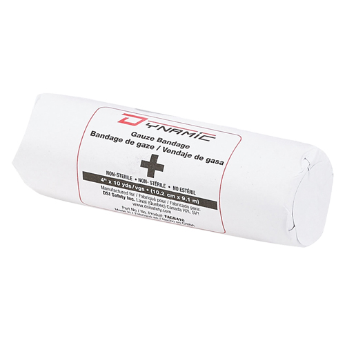 Bandages de gaze Dynamic, Rouleau, 30' lo x 4" la, Dispositif m&eacute;dical Classe 1 Pathway Supply LP