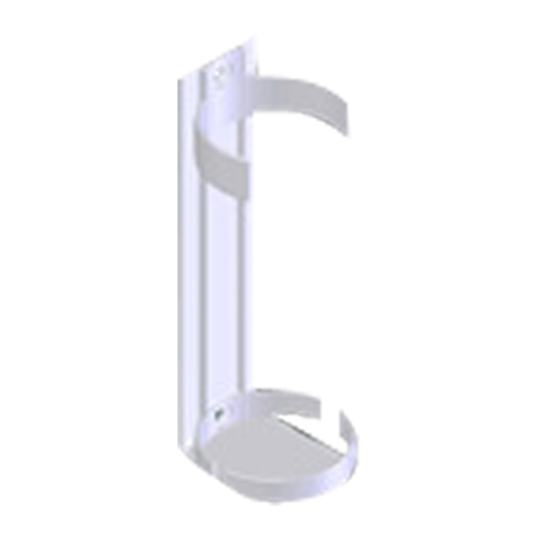 Support en plastique pour v&eacute;hicule de solution Bio Med Wash Dynamic Pathway Supply LP