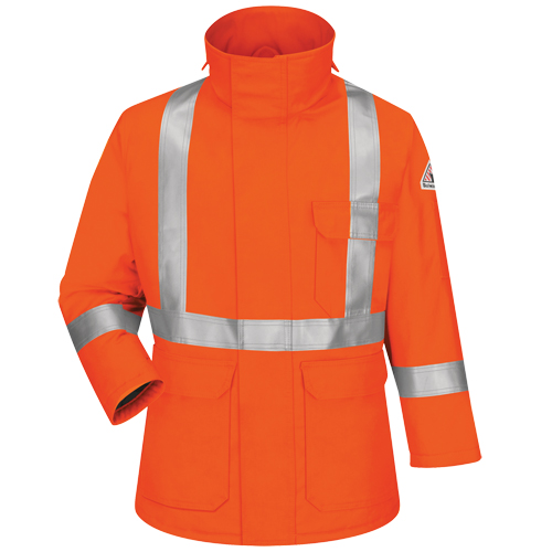 Excel FR&reg; Comfortouch&reg; Deluxe Parkas, Small, Orange Pathway Supply LP