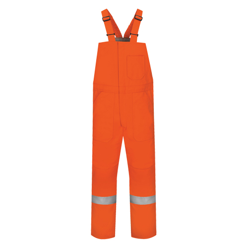 Excel FR&reg; Comfortouch&reg; Deluxe Bib Overalls, Small, Orange Pathway Supply LP