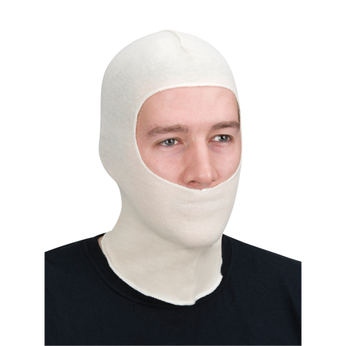 Spray Sock Head Cover, Cotton, White Pathway Supply LP