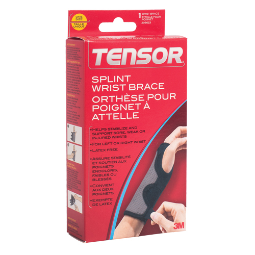 Tensor Wrist Brace, Neoprene, One Size Pathway Supply LP