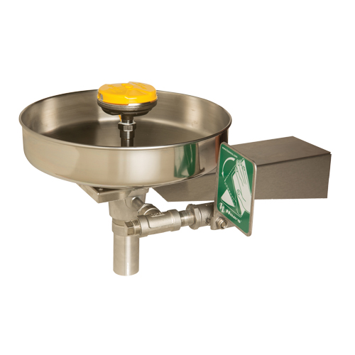 Eye/Face Wash Station, Wall-Mount Installation, Stainless Steel Bowl Pathway Supply LP