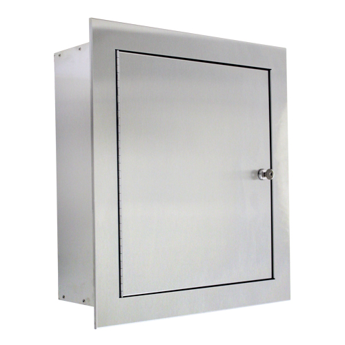 Recessed Stainless Steel Valve Cabinet Pathway Supply LP