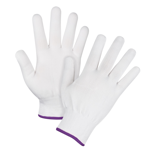 Seamless String Knit Gloves, Polyester, 15 Gauge, Ladies/X-Small Pathway Supply LP