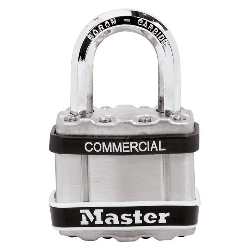 Laminated Padlock, Silver, Keyed Different, Laminated Steel, 1-3/4" Width Pathway Supply LP