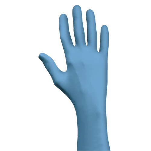 N-Dex&reg; 7500PF Gloves, Small, Nitrile, 4-mil, Powder-Free, Blue Pathway Supply LP
