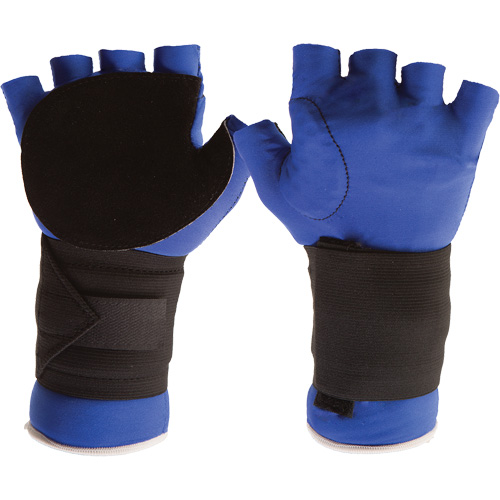 Gant anti-impact avec support du poignet, Taille Petit, Paume Cuir refendu Pathway Supply LP